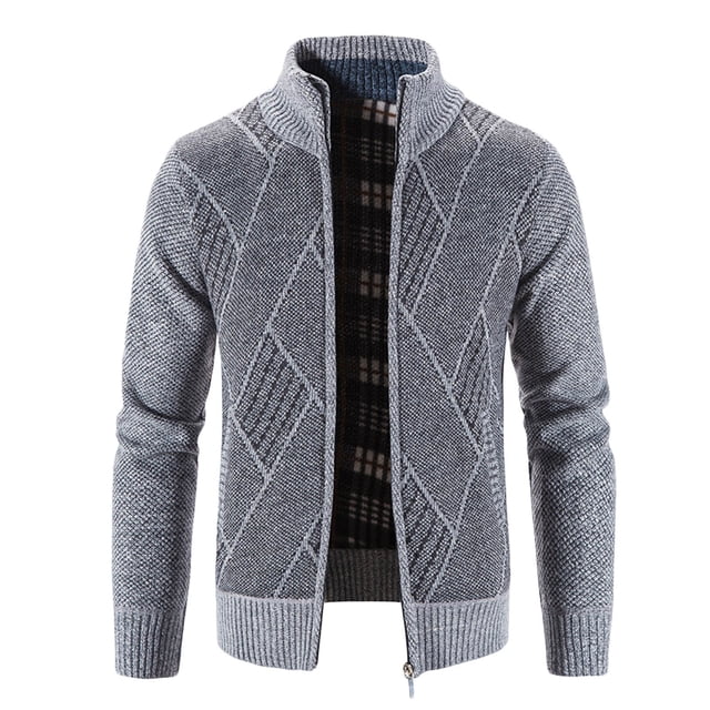 Blusa y camisa de manga larga con cuello alto para hombre, sudadera deportiva de poliéster de color liso a la moda con cuello alto y manga larga engrosada.