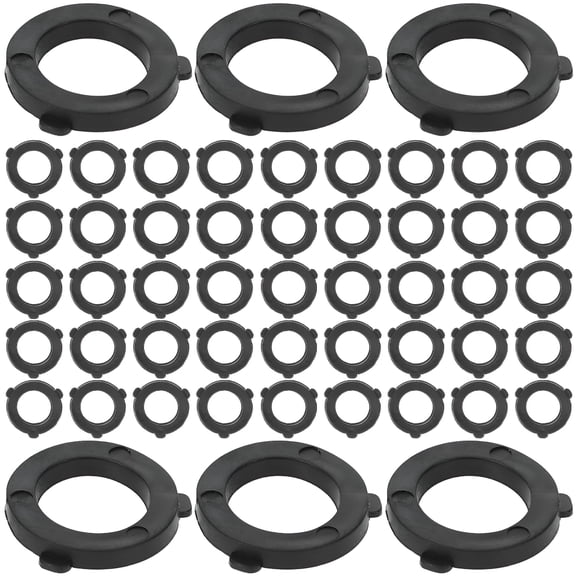 ICERUN Hose Washers Rubber Washers Black 50Set