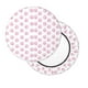 thumbnail image 2 of Disketp Pink Paw Funda Redonda para Taburete, Funda de Cojín para Silla de Bar Suave y Elástica-13 inch, 2 of 7