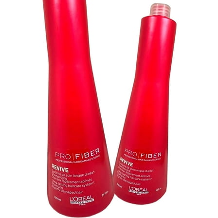L'Oreal Professional Pro Fiber REVIVE shampoo 34 fl oz - Pack of 2