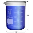 thumbnail image 3 of Karter Scientific 214T2, 3.3 Boro, Griffin Low Form, Glass Beaker Set - 4 Sizes - 10ml, 50ml, 100ml, 250ml, 3 of 11