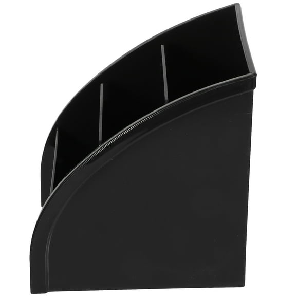 Remote Control Stand Black Storage Bins with Lids Office