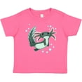 thumbnail image 3 of Inktastic Cute Axolotl Swimming with Bubbles Boys or Girls Baby T-Shirt, 3 of 5