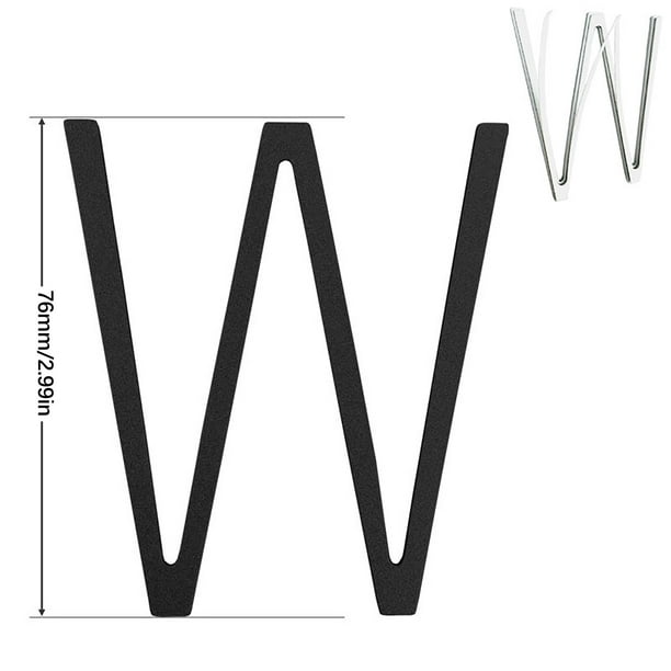 Herramientas y mejoras para el hogar Número de puerta digital de acero inoxidable de 3 pulgadas y 76 mm para villas, comunidades, patios, oficinas y edificios.