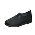 thumbnail image 2 of HAOTAGS Womens Slip On Shoes Flat Casual Summer Breathable Shoes Black Size 6, 2 of 6