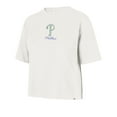 thumbnail image 2 of Women's '47  Natural Philadelphia Phillies Full Bloom Cropped T-Shirt, 2 of 3