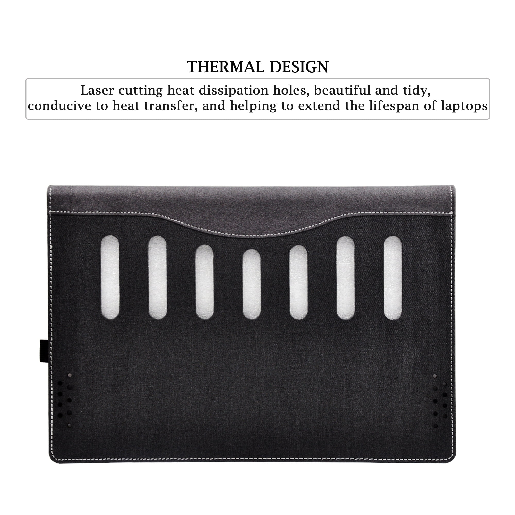Laptop Case Cover for 14 inch HP Elitebook 645 G9 G10 & HP EliteBook 640 G9 G10,PU Leather Notebook PC Sleeve Protective Bag Accessories