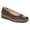 Dark Brown, variant on YDN Women Retro Closed Round Toe Ballet Flats Slip On Platform Wedge Low Heels Comfortable Daily Dress Walking Shoes Size 7 Dark Brown