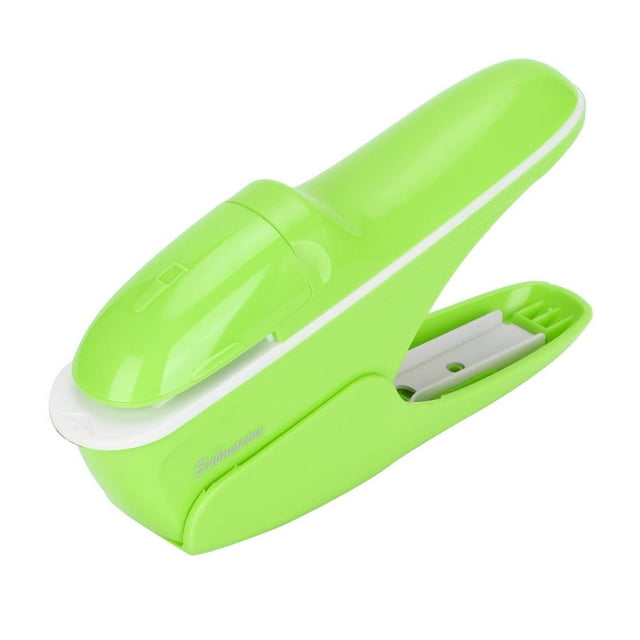 Stapleless Paper Stapler, ABS Stapleless Stapling Machine, Labor-saving Hand Stapleless Stapler, For Office School
