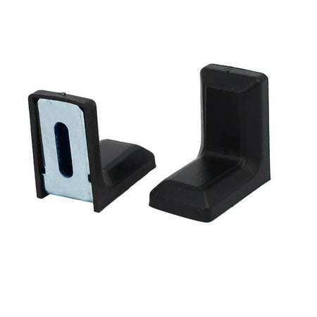 28mmx17 5mmx28mm Plastic L Shape Cover Right Angle Corner Brace