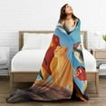 thumbnail image 6 of The Lion King Cartoon Flannel Blanket, Soft and Cozy Plush All Season Throw Blanket for Boys Girls Kids, Lightweight Warm Blanket for Bed Couch Sofa or Trave 40"x30", 6 of 8