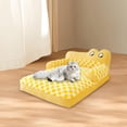 thumbnail image 1 of Sofá de felpa para perro Fernando cama de Gato lavable con cremallera cojín suave a prueba de humedad Otoño e Invierno 65cmx50cm, 1 of 8