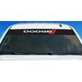 thumbnail image 4 of (4 pack) Chroma Dodge Red Stripes Automotive Decal, White red, 35"X5.25", 4 of 4