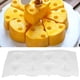 thumbnail image 3 of Molde de silicona fácil de usar y limpiar molde de queso con diseño de forma de queso de 8 cavidades para helado de caramelos ANGGREK Otros, 3 of 8