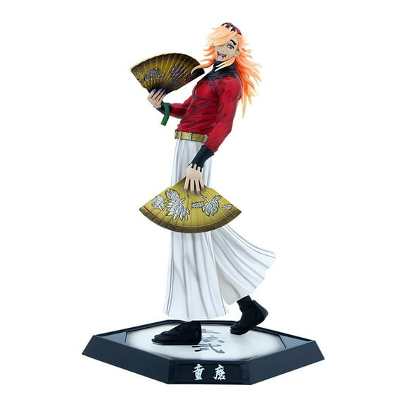 Douma Figure Kimetsu No Yaiba Demon Figures Monster Slayer Action Figure Desktop Decoration Gift Anime Fan Collection(32.5CM/12.8IN)