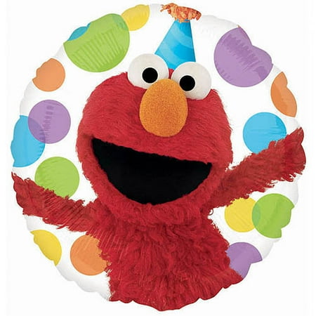 Sesame Street Party Elmo Balloon Walmart Com