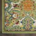 thumbnail image 5 of Nourison Allur Modern Moroccan Sage Ivory Area Rug, 5 of 9