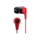 Skullcandy INK'D WIRELESS - Écouteurs avec Micro - Intra-Auriculaire - Bluetooth - Sans Fil - Isolation Acoustique - Blanc, Rouge/noir – image 3 sur 3