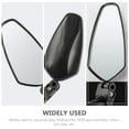 thumbnail image 5 of RUNROTOO 2Pcs Professional Bike Mirror Black Nylon PA Adjustable For Cycling, 5 of 5