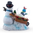 thumbnail image 4 of Snowman, Penguin and Cardinal Mini Water Snow Globe, 4 of 5