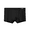 Black, variant on XBASW Men's Cotton Underwear Medium Waisted Boxer Briefs Short Leg Covered Band Undies L-4XL