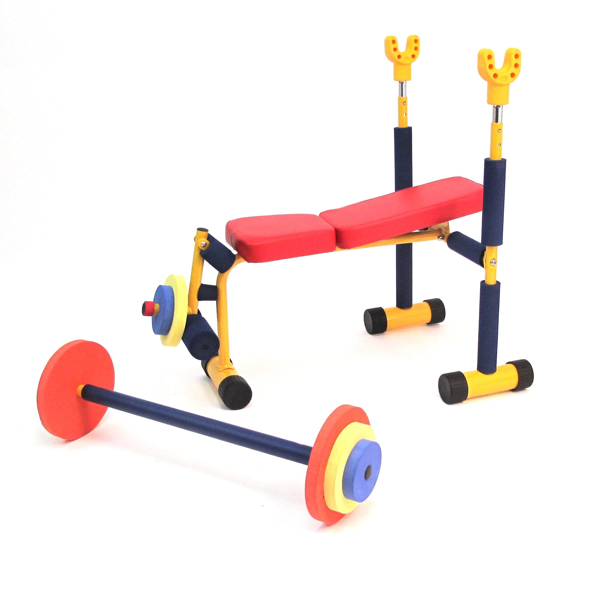Free weight and bench set sale
