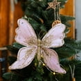 thumbnail image 5 of Steadline Christmas Butterfly Ornaments Fabric Butterfly Christmas Tree Ornament with Glitter Finish for Wreath Decoration Ceiling Wall Display and Holiday Party Celebration, 5 of 7