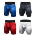 thumbnail image 2 of Maxcozy Men's Compression Sport Shorts Quick-dry Elasticity Tight Fitness Short Pants, 2 of 5