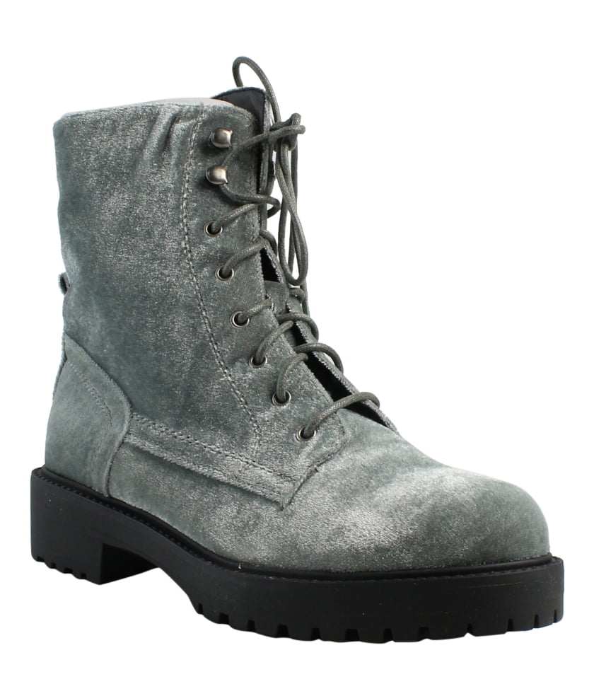 grey military boots womens