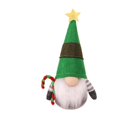 thumbnail image 2 of Eolstice Christmas Gnome Decorations, Handmade Swedish Tomte Figurine, Holiday Tabletop Decor for Home Shelf Mantel Christmas Winter Decoration, 2 of 7