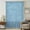 Slate Blue, variant on Indigo Blue Solid Color Sheer Curtains 45 Inches Long, Minimalist Vintage Linen Texture Light Filering Curtains, Breathable Simi Curtain Privacy Drapes for Kitchen Bathroom Small Window Treatment