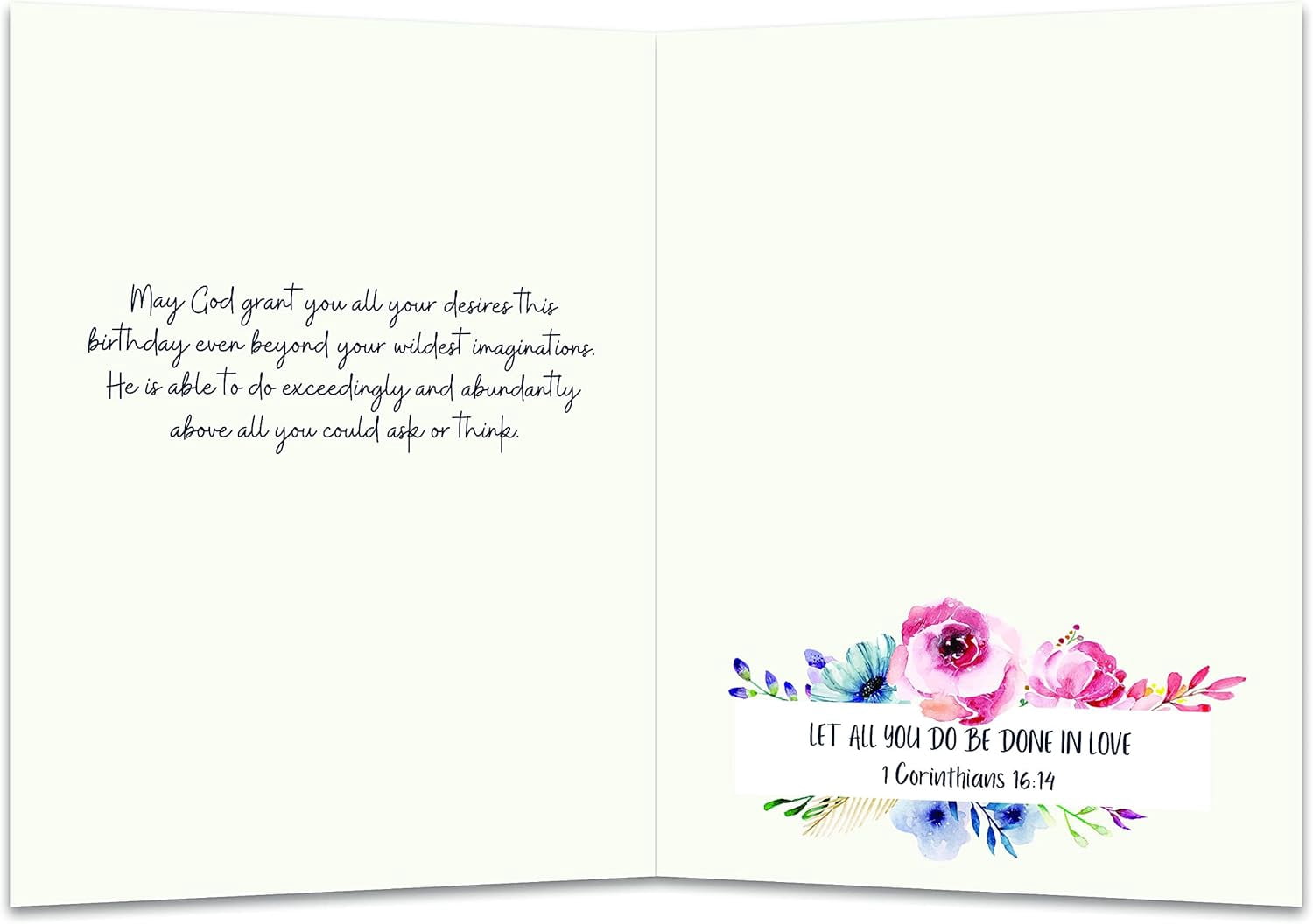 Christian Happy 16th Birthday Card | Happy 16th Birthday Card (Pack of 12)