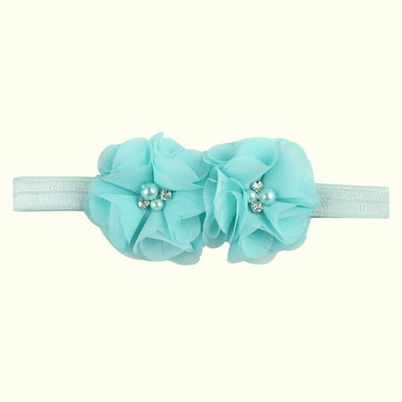 

Miluxas Baby Girls Headbands Bowknot Flower Soft Stretchy Hair Band Hair Accessories for Baby Girls Newborns Infants Toddlers and Kids Multi-Colored
