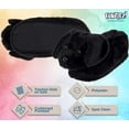 thumbnail image 4 of Silver Lilly Black Lab Dog Slippers - Animal Slippers Novelty House Shoe (Black, Large), 4 of 6