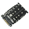 thumbnail image 5 of 2 in 1 M.2 NVMe U2PCB NVME SSD Key M B to U.2 SFF-8639 Adapter PCIe M2 Converter Desktop Computer Parts, 5 of 9