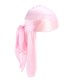 thumbnail image 4 of Pañuelo sedoso de cola larga para hombre y mujer, gorro de pirata de trapo de Doo musulmán, gorros de quimio Durag, turbante de Calavera, banda para el cabello, Bandanas Unisex, 4 of 5