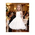 thumbnail image 4 of Girls Dress White Lace Halter Sleeveless Special Occasion Formal Party Summer Dresses 5 Years, 4 of 8