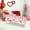 C, variant on Valentines Tablecloth,137x274CM Disposable Plastic Red Heart Love Tablecloth Rectangular Valentines Table Cloth Table Cover for Valentine's Day Party Decorations