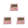 thumbnail image 3 of jesticaly Digital Kitchen Timer LCD Cooking Electronic Sleep Oven Boiled Eggs Alarm Clock Table Decor for Sports Game Pink 3Set, 3 of 6