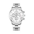thumbnail image 2 of Resicozy Mens Watches Stainless Watch Round Dial Quartz Chronograph Fashion Business Wristwatch with Date 2026 White, 2 of 4