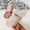 Beige, variant on Women's Wide Strap Shaggy Fuzzy Open Toe Slide Slippers, Full Plush Lined Cloud Cushion Thick Platform Sole Non Slip Warm Cozy Indoor Outdoor Winter Loungewear House Slides Shoes