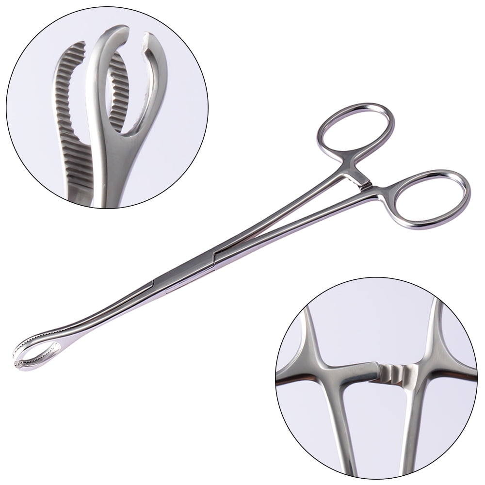 Puncture tools 27 kinds of perforating pliers positioning pliers open pliers stainless steel needle tube pliers puncture pliers set-Sharp nosed pliers