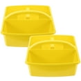 thumbnail image 3 of unbranded  2 Pcs Desk Organisers Organizers and Accessories Paper Student Yellow, 3 of 7