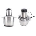 thumbnail image 1 of Stainless Steel Food Processor, Compact Design for Home 300W Motor 3L Capacity Multifunctional Electric Meat Grinder, 1 of 7