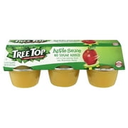 Tree Top Applesauce, No Sugar Added, 4 oz, 6 Ct