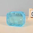 thumbnail image 3 of Sac Cosmétique PVC Coloré Portable avec Fermeture Éclair Sac de Rangement Transparent Mignon pour Gelée Cosmétique, 3 of 4