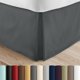 thumbnail image 1 of Linen Market Simply Soft Premium Falda de Cama Plisada, holanes para Polvo, Contempor&aacute;neo, Gris, King, 1, 1, 1 of 6