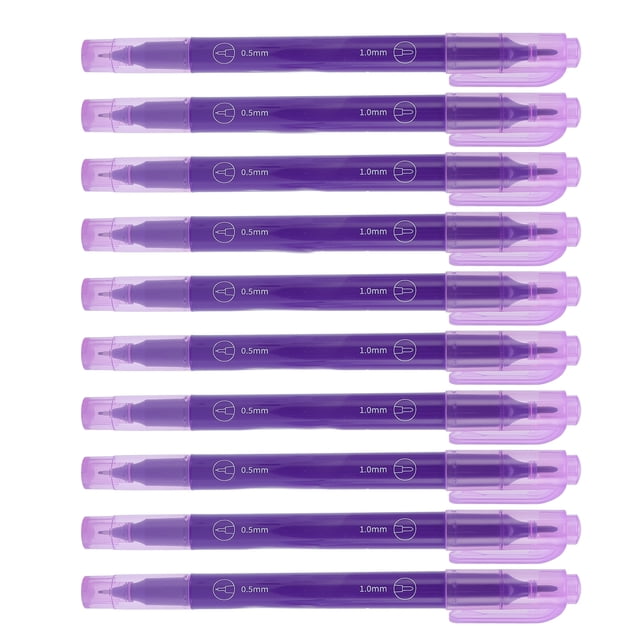 Bolígrafos de Mapeo de Cejas, Bolígrafo de Posicionamiento de la Piel de Doble Extreme Erucable 10 Set para Salón de Belleza