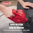 thumbnail image 5 of Coleman EasyFlate 120V AC Electric Air Pump, Plug-In Portable Inflator with 3 Adapters, 5 of 7