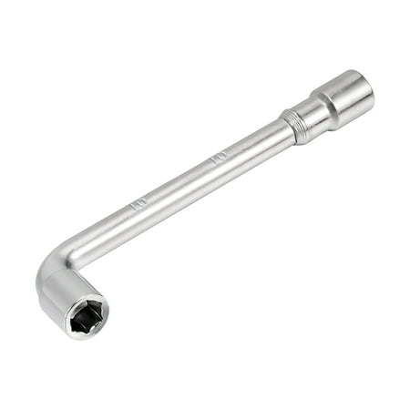 10mm Metric L Shaped Angled Open Hex 6 point Socket Wrench
